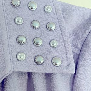 NWOT | Michael Kors studded collar blouse in Lavender